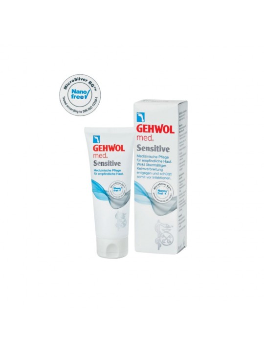 GEHWOL SENSITIVE crema pentru îngrijirea pielii sensibile cu microsrebră 125ml