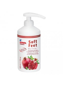 GEHWOL SOFT FEET Máslo na nohy a nohy s extraktem z granátového jablka 500 ml