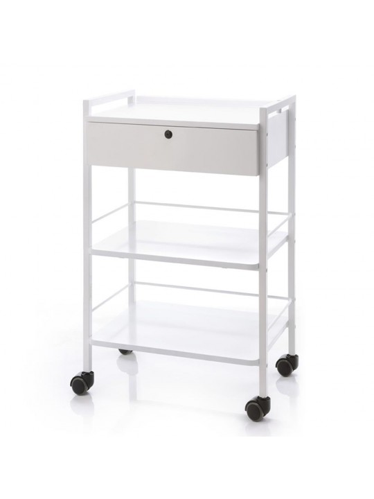 1019A Cosmetic table with drawer and shelves