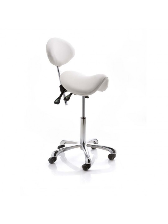 1025 White cosmetic stool
