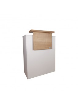 VENTO PRO Reception Moderno II By Karolina Wawak - white with a wooden top