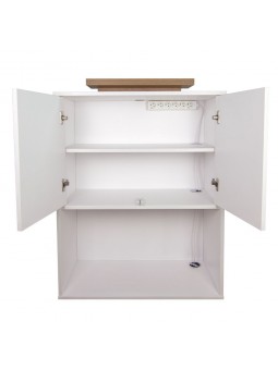 VENTO PRO Recepcja Moderno II By Karolina Wawak - biała z drewnianym blatem