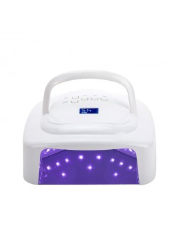 Rechargeable mobile nail lamp dual UV/LED 60W