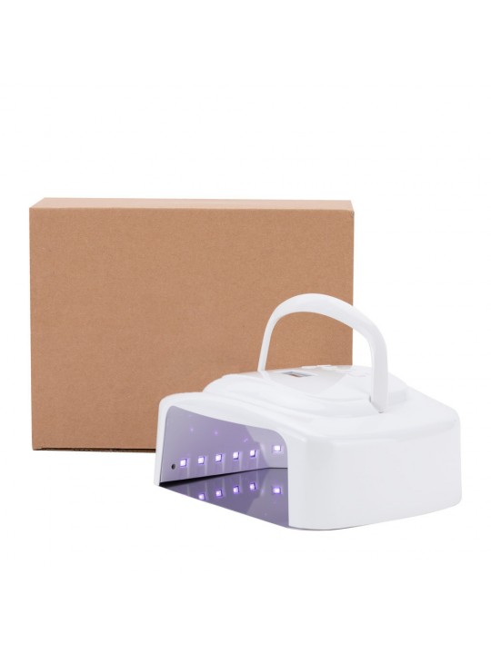 Rechargeable mobile nail lamp dual UV/LED 60W