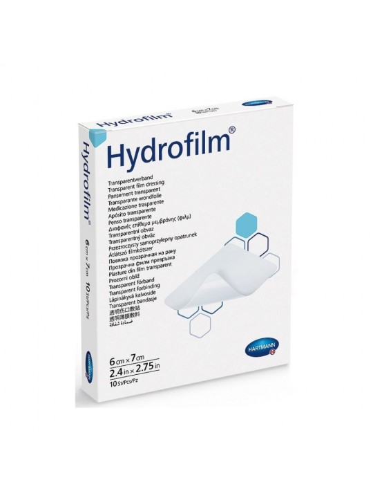 HARTMANN Hydrofilm 6cm x 7cm - specializuotas savarankiškas aprėptis op.10 st