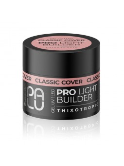 Palu Gel Pro Light Builder Thixotropes Classic Cover UV/LED - Multifunktionales Aufbaugel für das Nagelstyling, 12 g