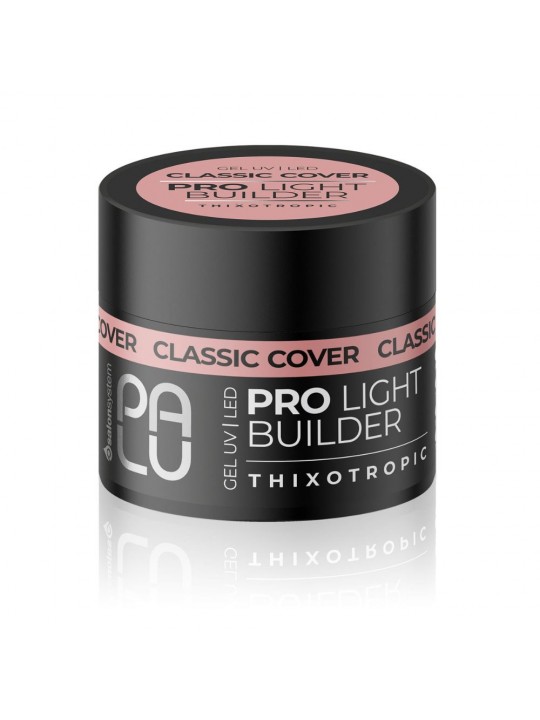 Palu Gel Pro Light Builder Thixotropic Classic Cover UV/LED - Többfunkciós építőzselé körömformázáshoz 12g