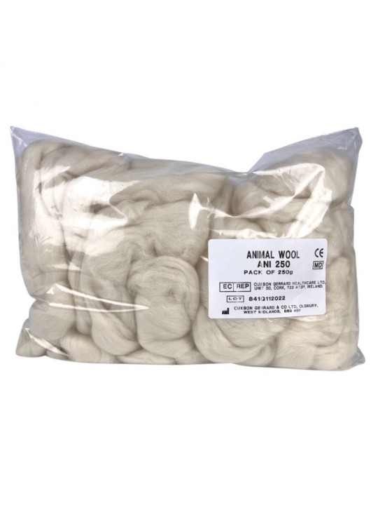 HAPLA Tierholz op. 250 g – professionelle Podologiewolle