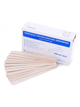 Szpatulki Drewniane Duże Med A100