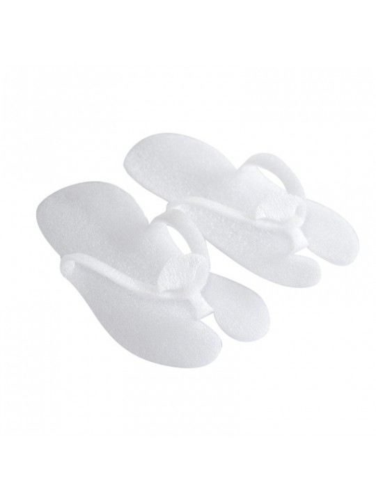 Flip-flops, 10 pcs. for simple, disposable pedicure 