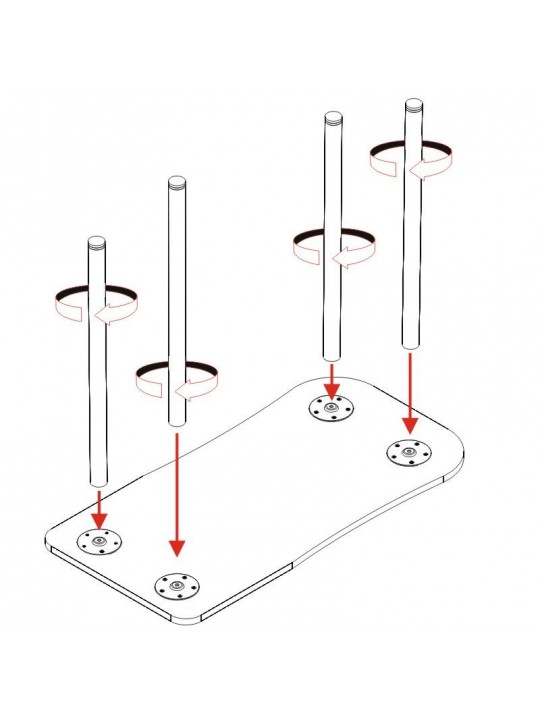 Kosmetický stolek Biomak Sk02 Šířka 118 cm