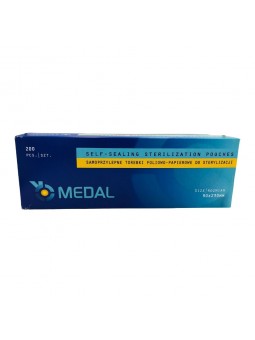 Medal Foil and paper bags for sterilization, size 90x230