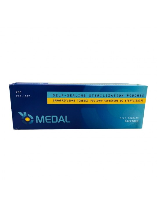 Medal Foil and Paper Bags For Sterilization Size 90x230