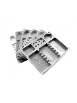 Roteck Einweg-Kunststoffschale Weiß 100 Stk