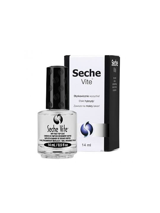 Seche Vite Dry Fast Top Coat 14 мл - Зміцнювач лаку для нігтів