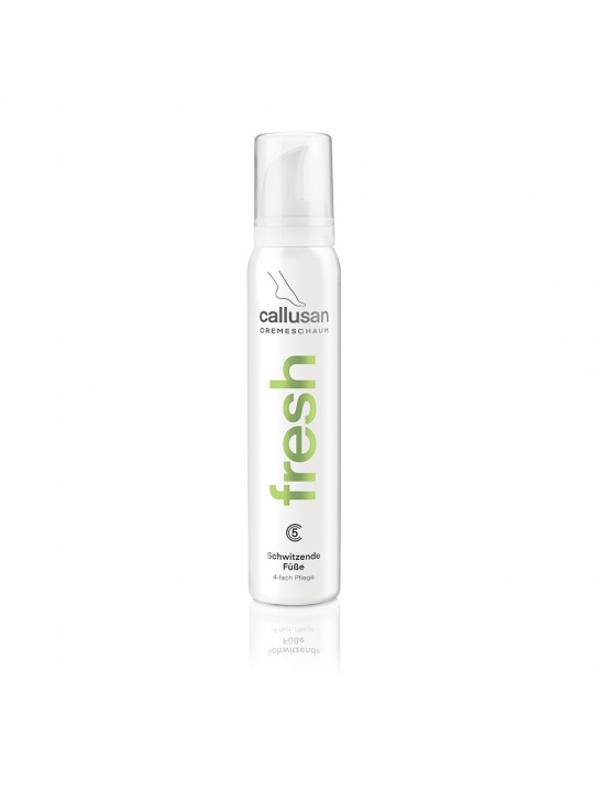CALLUSAN FRESH - Crema cu spuma in patru faze pentru ingrijirea picioarelor transpirate 125 ml