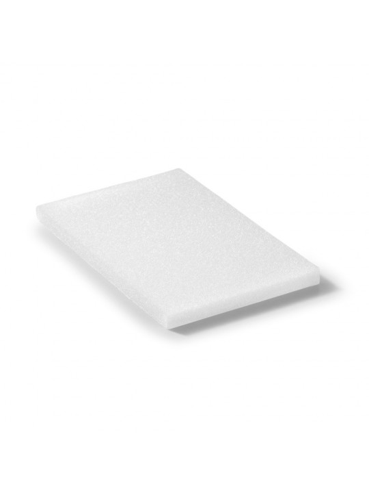 Ligasano fehér asztallap, tamponád 15 x 10 x 1 cm