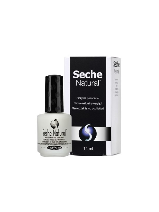 Seche Natural 14 мл - живильний лак для нігтів з натуральним покриттям