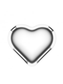 Studex Plus Silver Heart Earrings