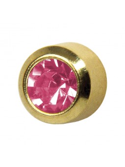 Сережки Studex Plus Mini Zircon Pink Gold