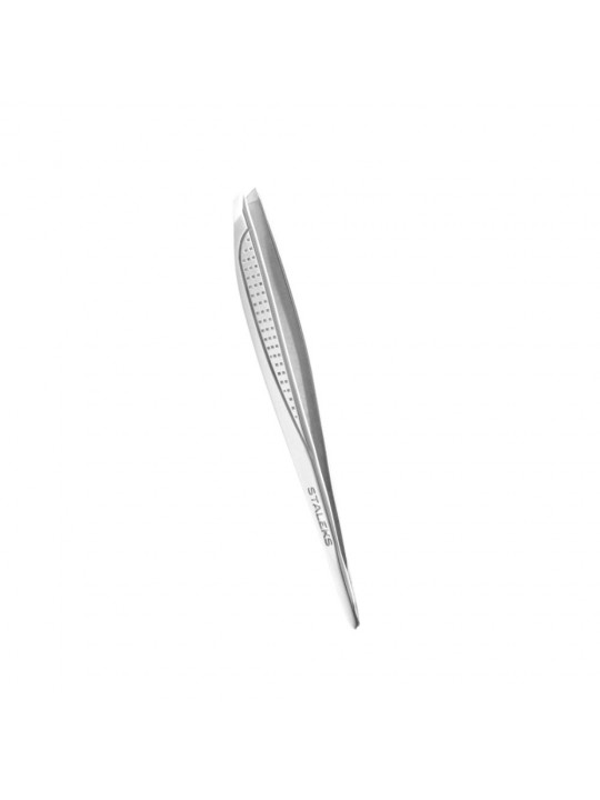 Staleks CLASSIC 15 TYPE 3 eyebrow tweezers (wide, slanted edges)