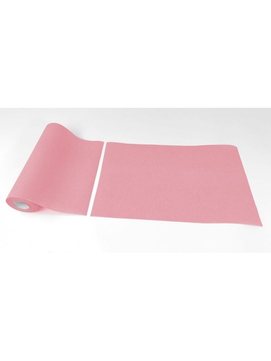 Practical Comfort Foil-lined dental napkins, pink, 32 cm x 50 cm