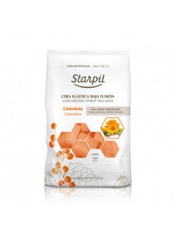 Starpil Calendula Wax Wosk Twardy I Elastyczny Z Polimerami Kostki 1 kg