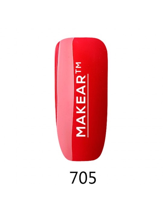 Лаки для нігтів Makear Hybrid 8мл-Glamur 705