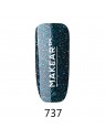 Лаки для нігтів Makear Hybrid 8 мл-Glamur 737