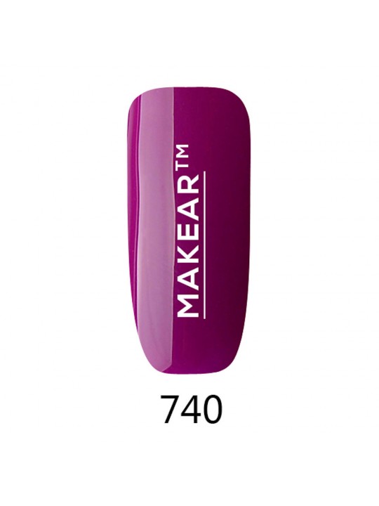 Makear Hybrid nail polishes 8ml-Glamur 740