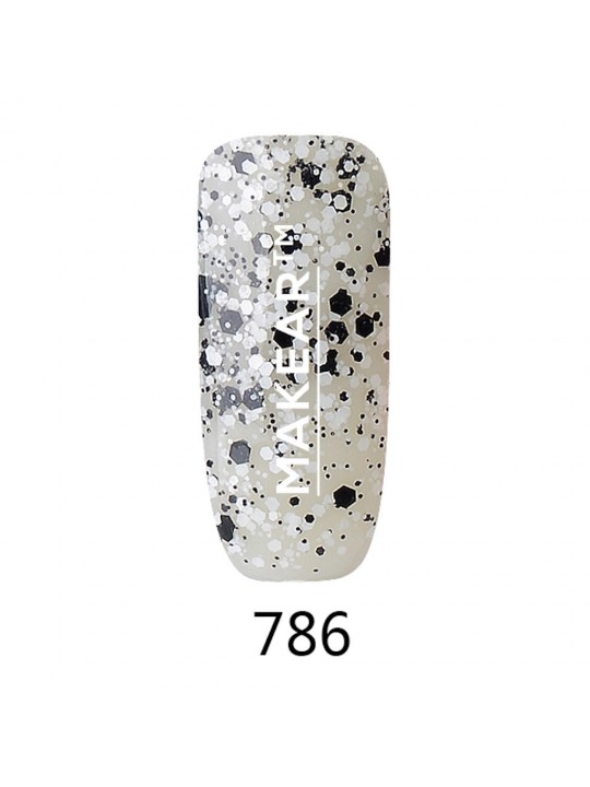 Makear Hybrid nail polishes 8ml-Glamur 786
