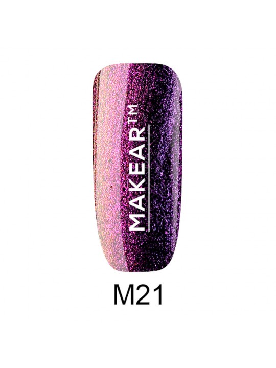 Гібридний лак для нігтів Makear 8 мл-Illusion M21