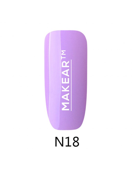 Гібридний лак для нігтів Makear 8 мл-Neon 18