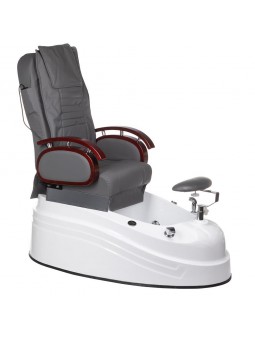 Pedikürestuhl mit Massage BR-2307 Grau