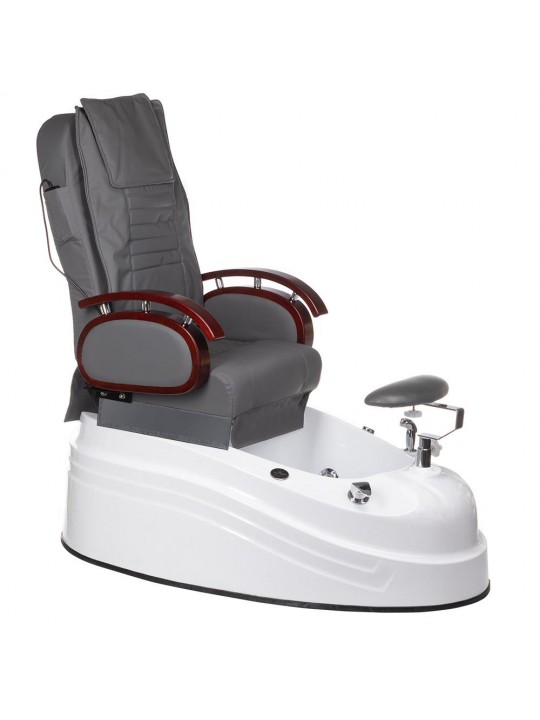 Pedicure chair with massage BR-2307 Grey