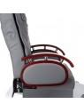 Pedicure chair with massage BR-2307 Gray