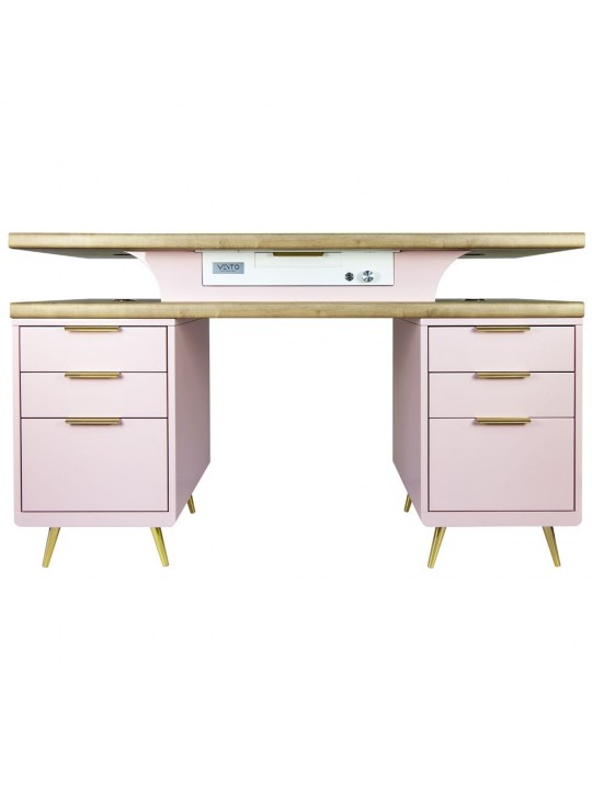 VENTO PRO Manicure SO SWEET pink desk with dust absorber