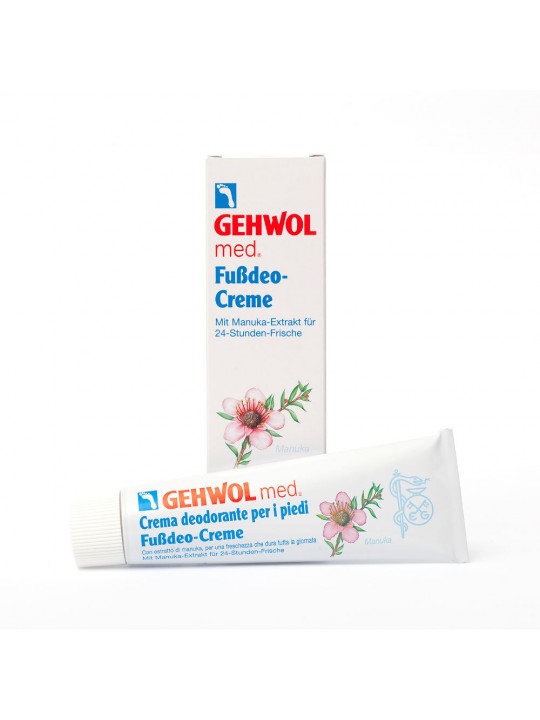 GEHWOL FUSSDEO-CREME strongly refreshing foot cream, tube 125 ml