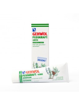 GEHWOL Fusskraft Grun - Gaivus balzamas prakaituojančioms pėdoms 125ml