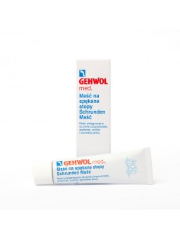 GEHWOL SCHRUNDEN-SALBE Salbe für Füße mit Hornhaut und rissiger Haut, Tube 125 ml