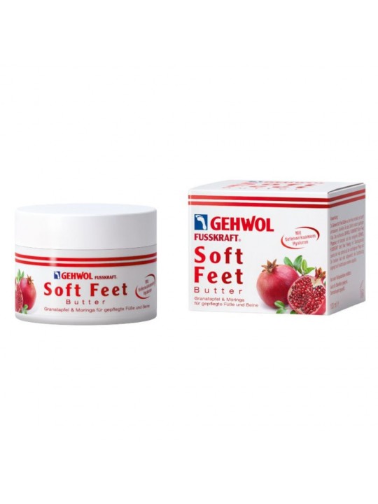 GEHWOL SOFT FEET Fuß- und Beinbutter mit Granatapfelextrakt 100 ml