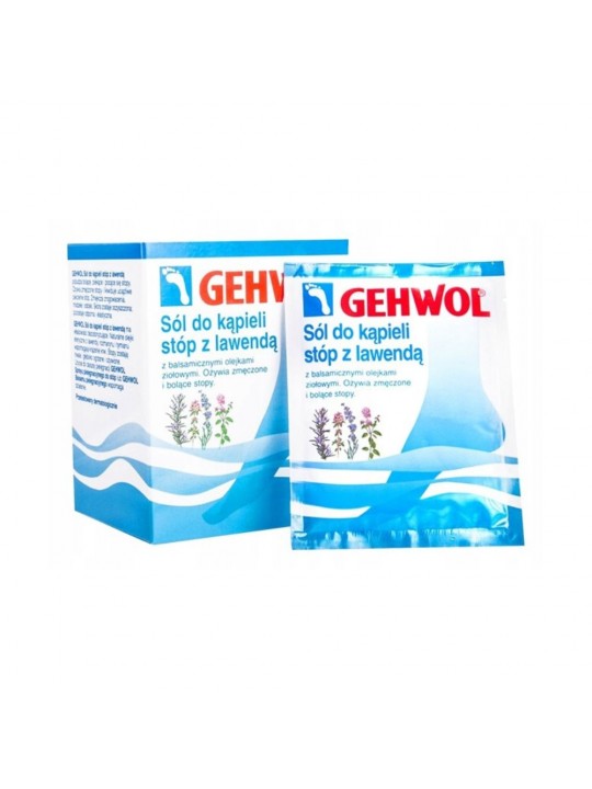 GEHWOL FUSSBAD herbal salt with lavender for foot bath 10 x 20 g