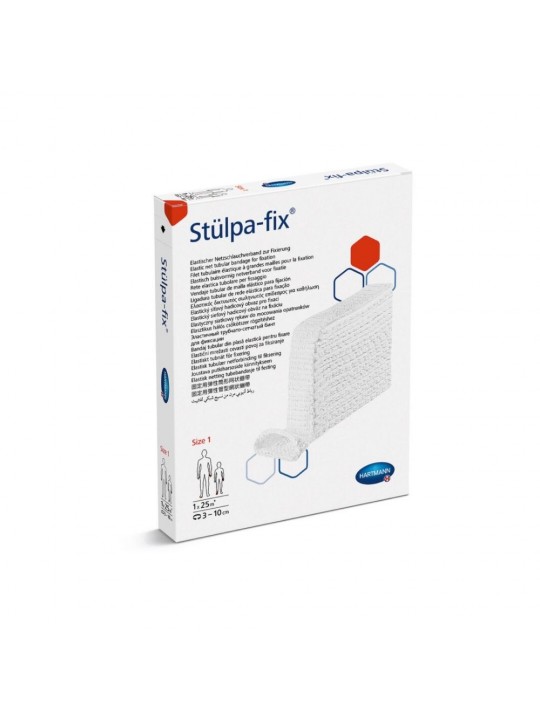 STULPA FIX size 1 - Flexible mesh sleeve for fixing finger dressings