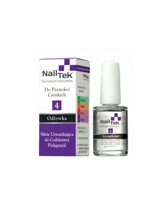 Nail Tek 4 Xtra - Strongly hardening conditioner for the care of thin nails 15 ml