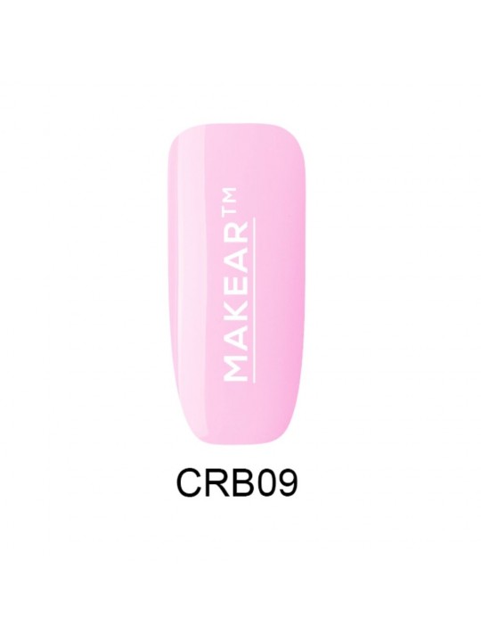 Makear Rubber Base Color Pink - Colorful Rubber Base CRB09