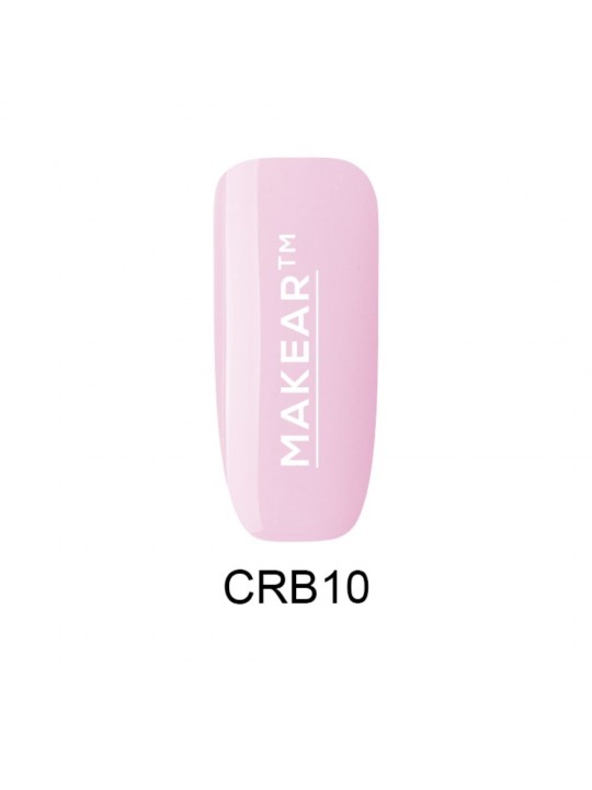 Makear gumos pagrindo spalva šviesiai rožinė - spalvota guminė bazė CRB10