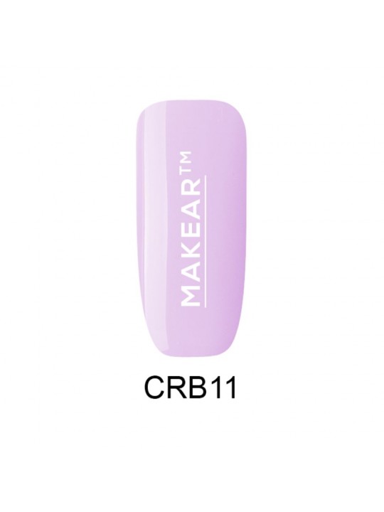 Makear Rubber Base Color Lavender - кольорова гумова основа CRB11
