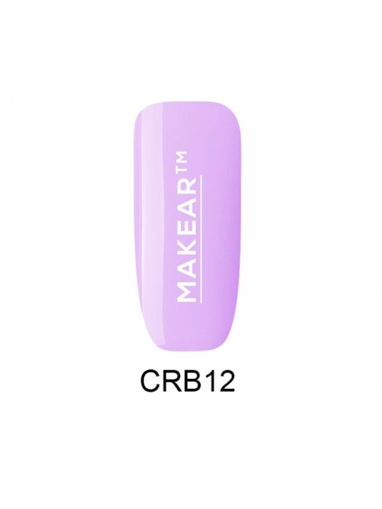 Baza de cauciuc Makear Culoare Violet - Bază de cauciuc colorată CRB12