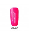 Lacuri de unghii Makear Hybrid 8ml - Neon Glitter NG06
