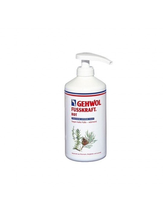 GEHWOL FUSSKRAFT ROT Flating Balsam for Cold and Dry Foot 500 ml.